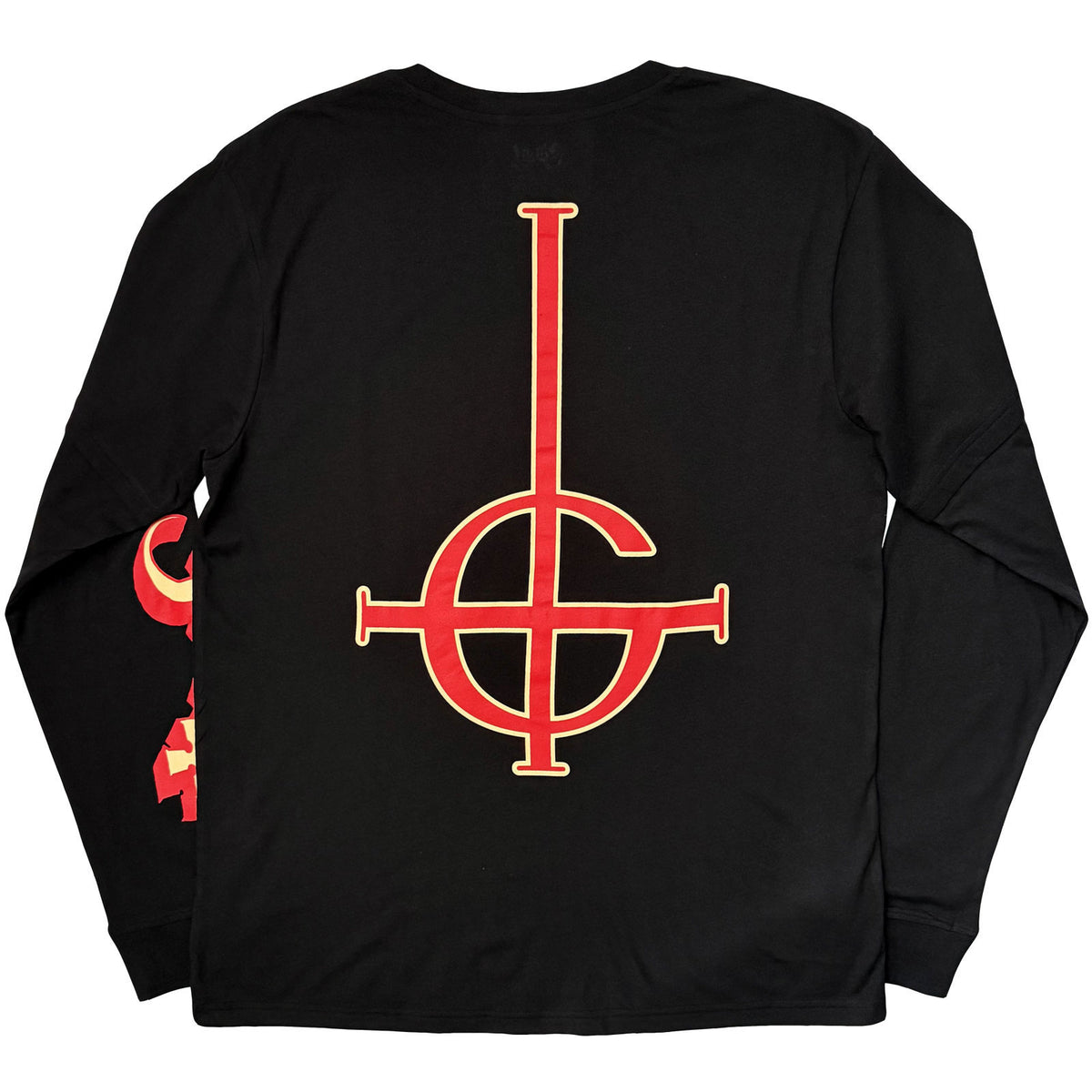 Ghost Serpent Split Layered Long Sleeve Back