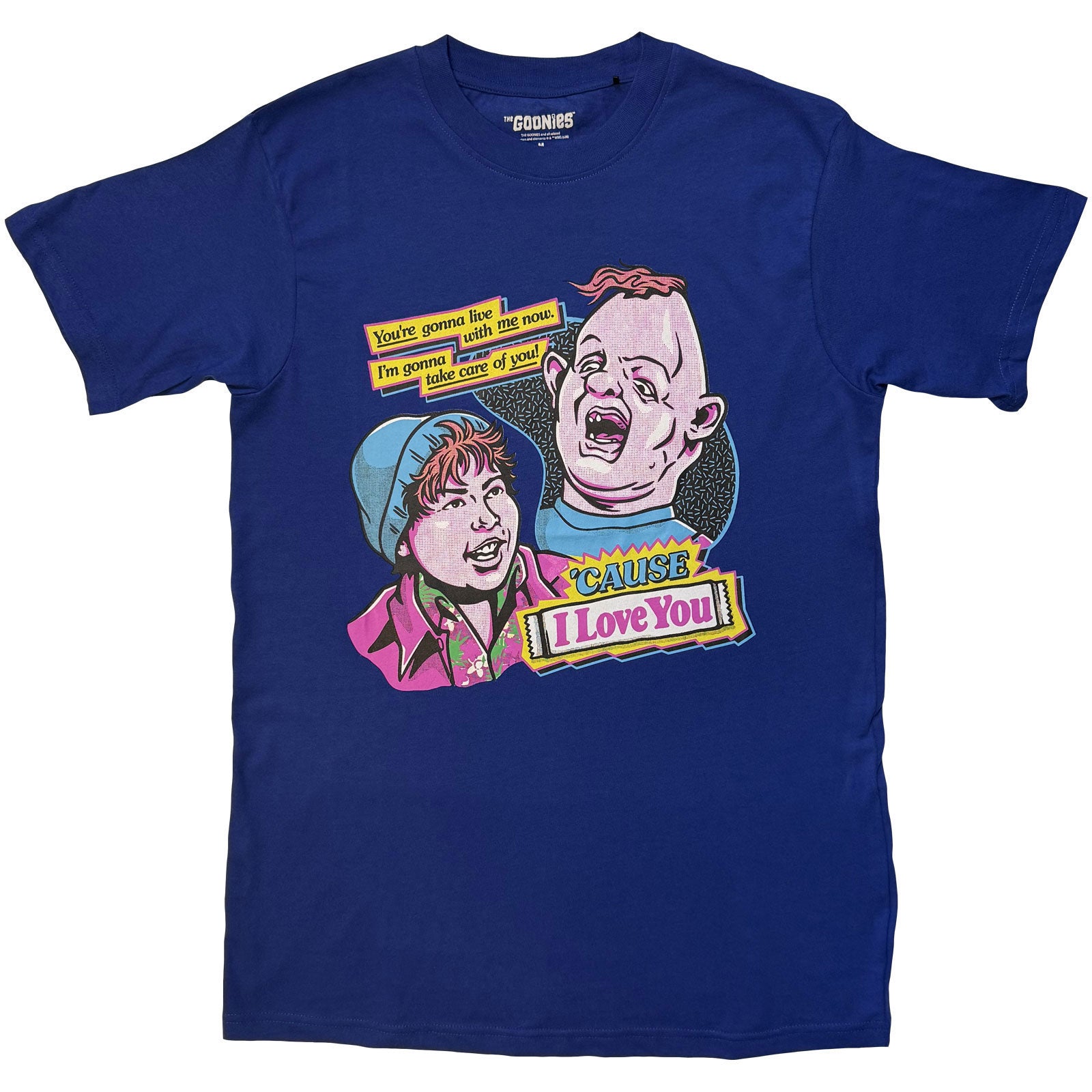 Goonies Cause L Love You T-shirt Front