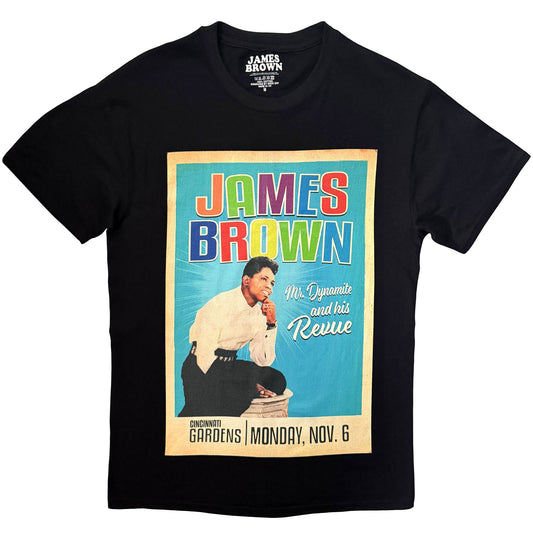 James Brown Mr Dynamite T-shirt Front