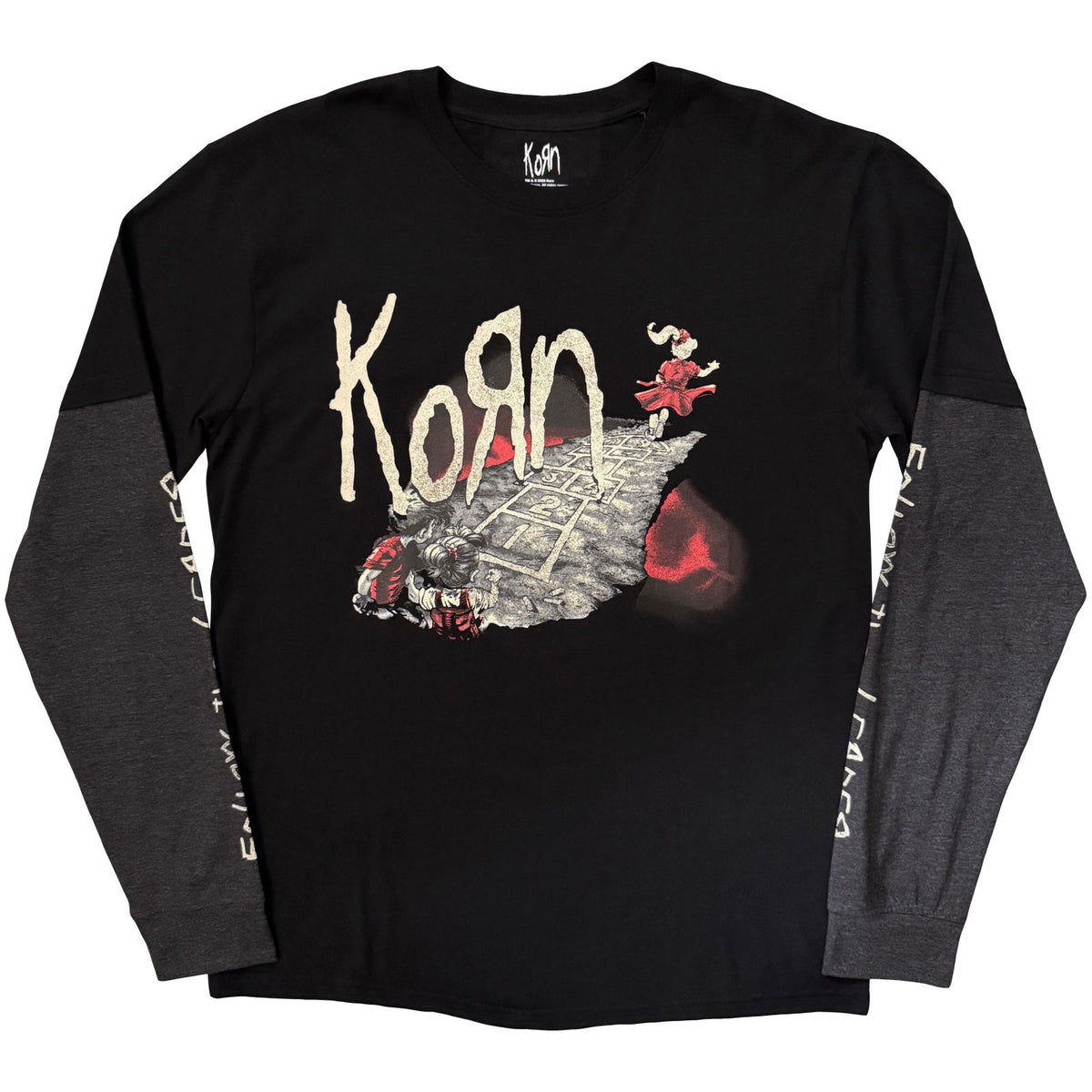 Korn Follow The Leader Layered Long Sleeve Front