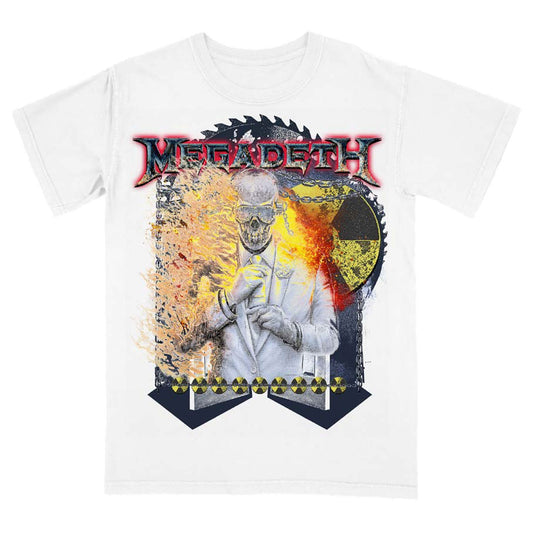 Megadeth Vic Sawblade T-shirt Front