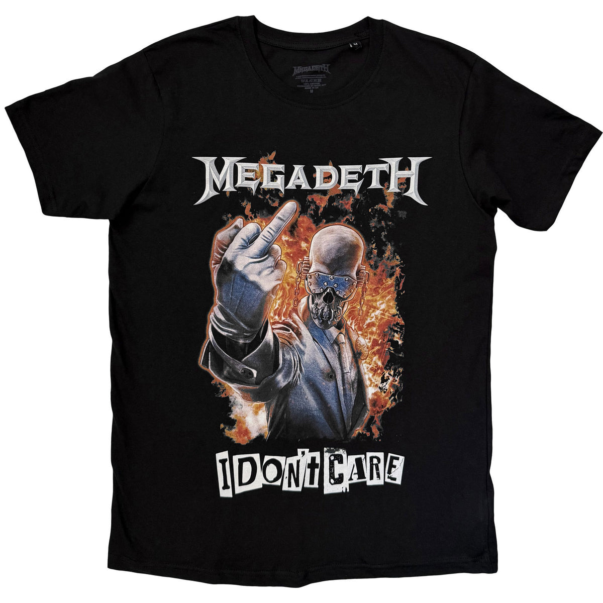 Megadeth Ransom Note T-shirt Front