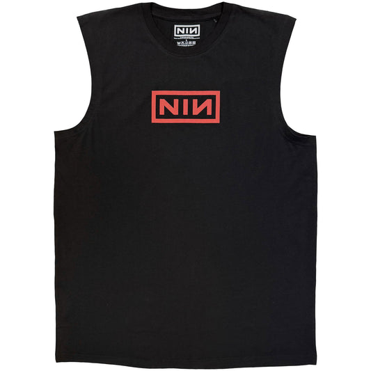 Nine Inch Nails Red Logos T-shirt Front
