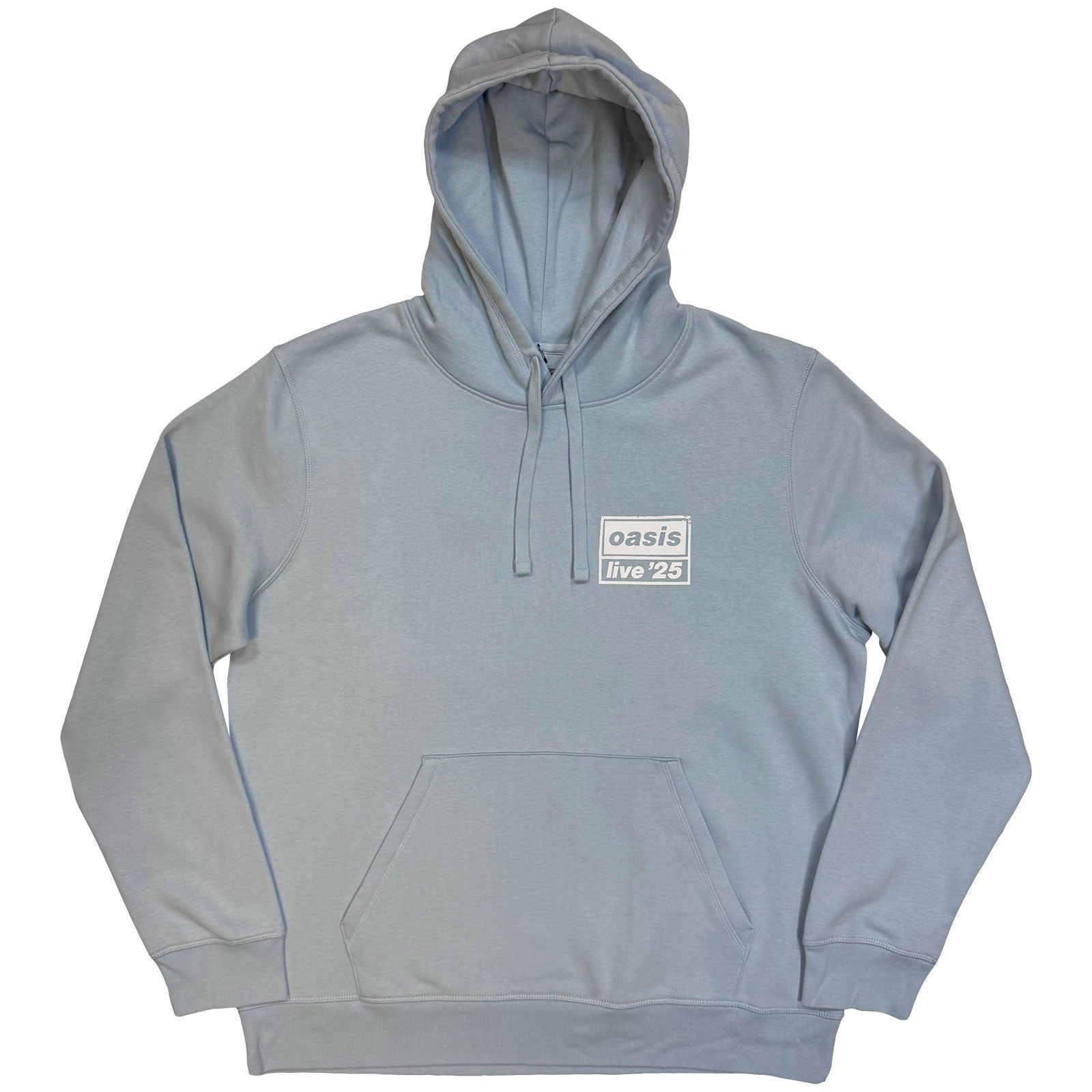Oasis Live '25 Distressed Lockup Pocket Hooded Sweatshirt Front