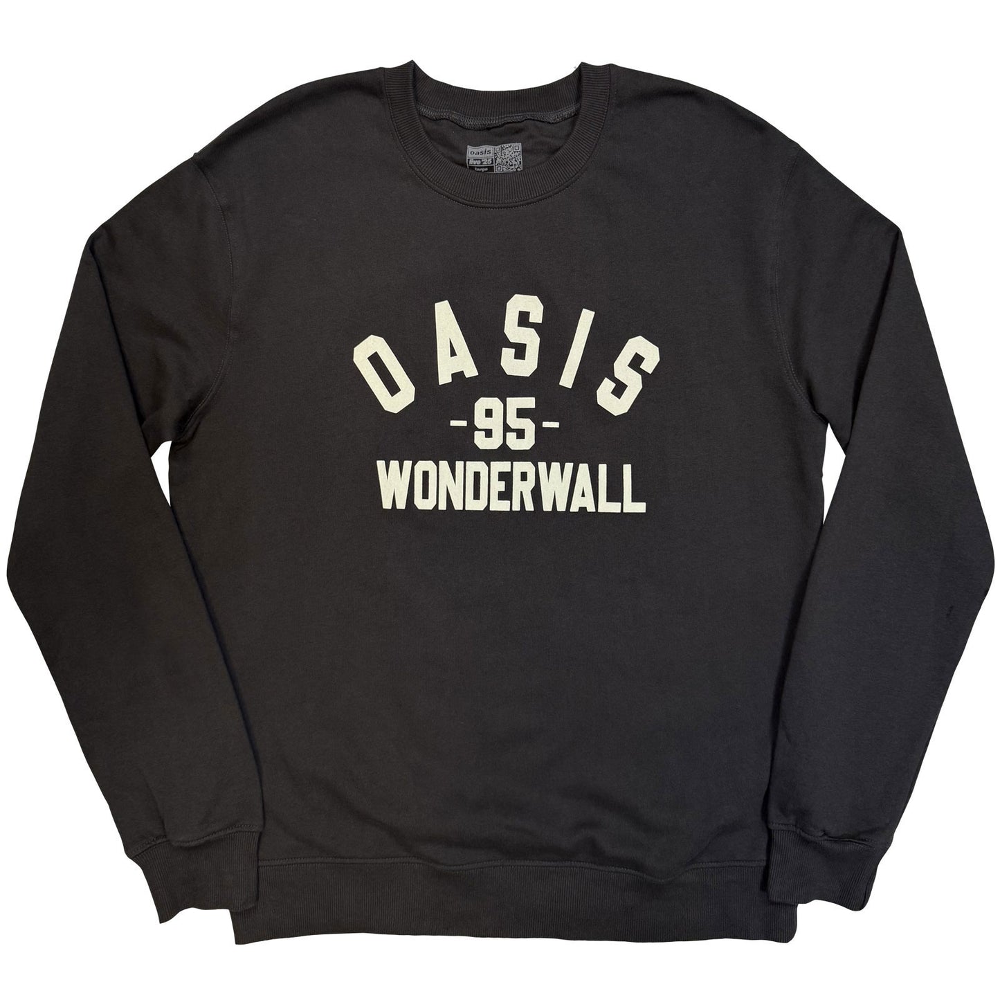 Oasis Wonderwall Varsity Sweatshirt Front