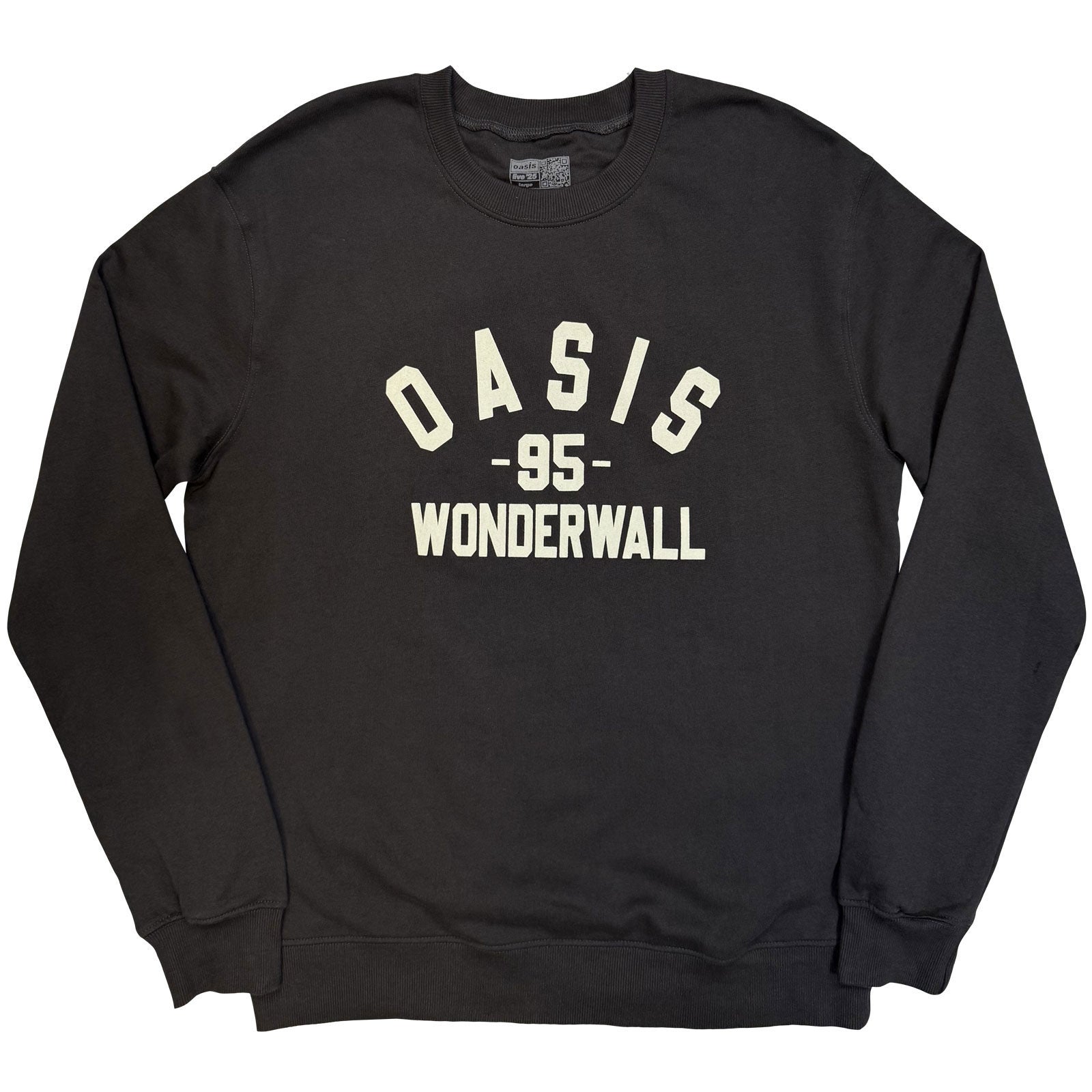 Oasis Wonderwall Varsity Sweatshirt Front