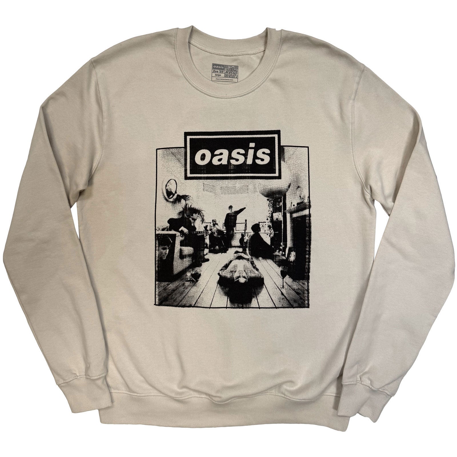 Oasis Definitely Maybe Frame Sweatshirt Front