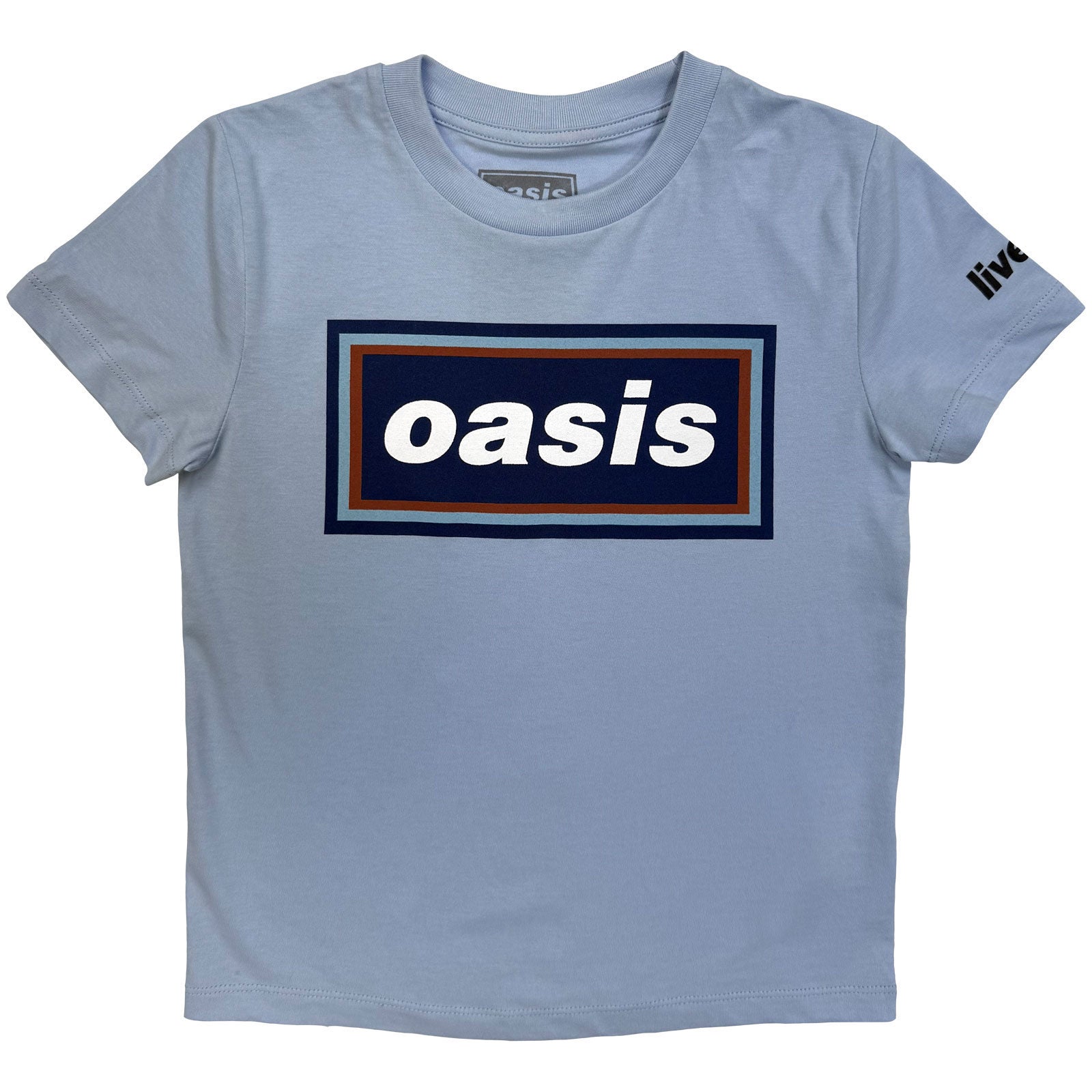 Oasis 96 Retro Logo Childrens T-shirt Front
