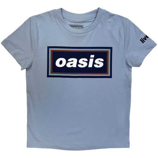 Oasis 96 Retro Logo Childrens T-shirt Front