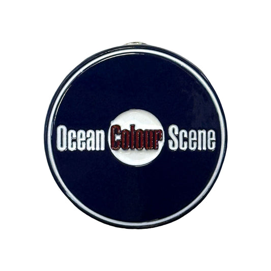 Ocean Colour Scene Classic Logo Pewter Pin Badge Front
