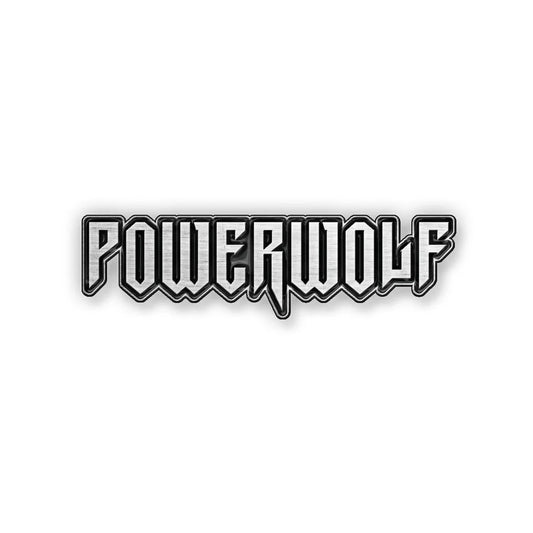 Powerwolf Logo Pewter Pin Badge Front
