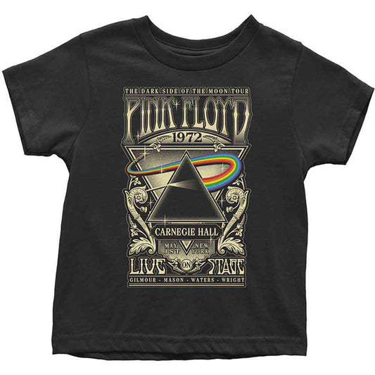 Pink Floyd Carnegie Hall Poster Childrens T-shirt Front
