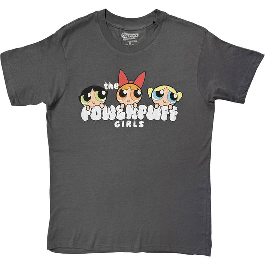 Powerpuff Girls Bubble Text T-shirt Front