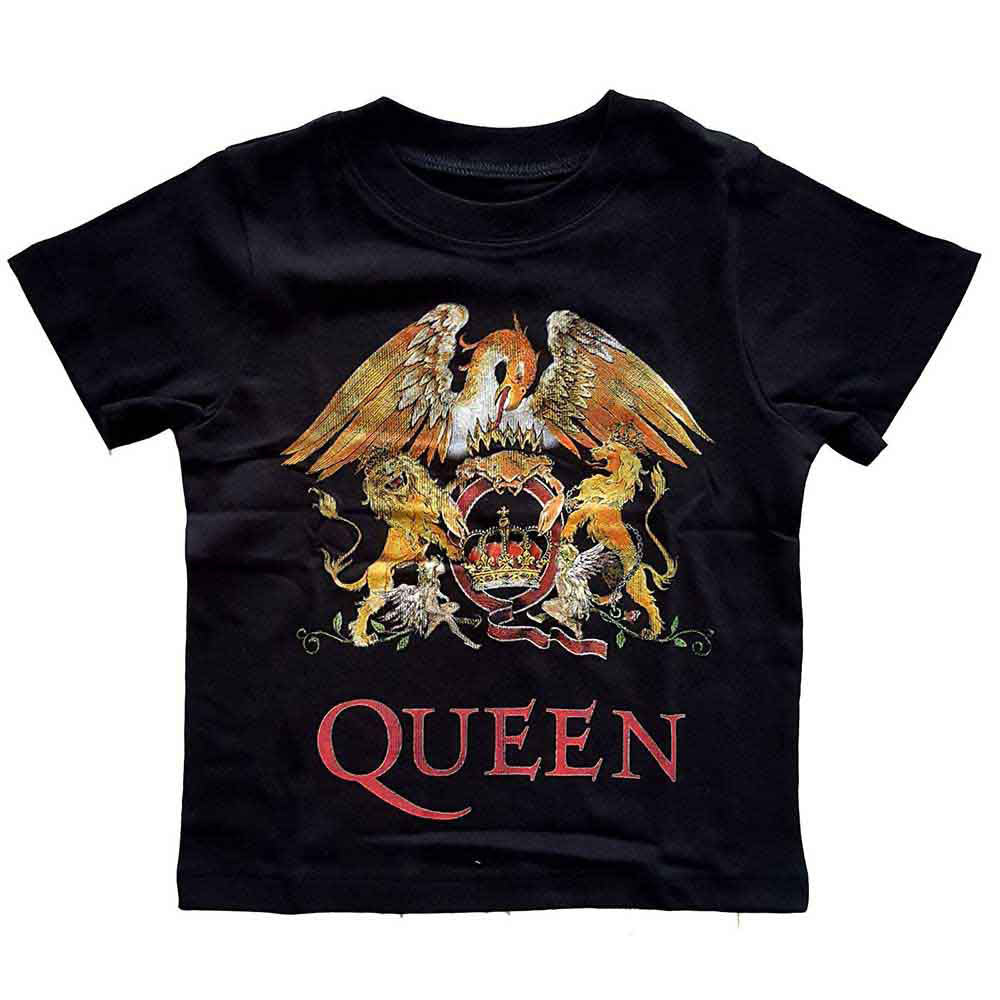 Queen Classic Crest Childrens T-shirt Front