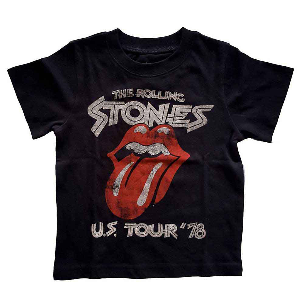 Rolling Stones Us Tour '78 Childrens T-shirt Front