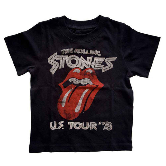 Rolling Stones Us Tour '78 Childrens T-shirt Front