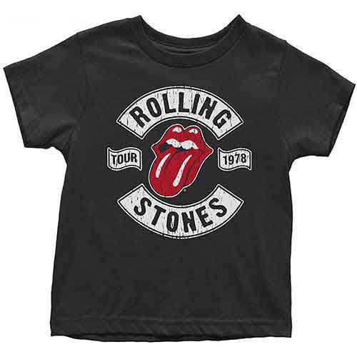 Rolling Stones Us Tour 1978 Childrens T-shirt Front