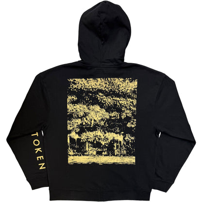 Sleep Token Patch Zippered Hooded Sweatshirt Back