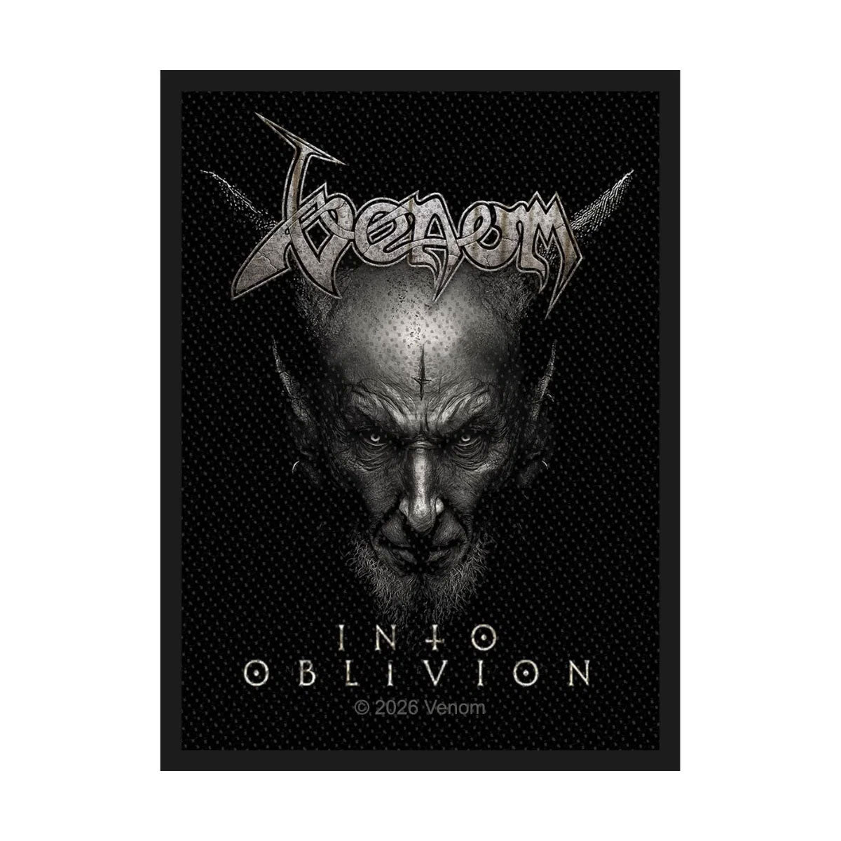 Venom Into Oblivion Woven Patch Front