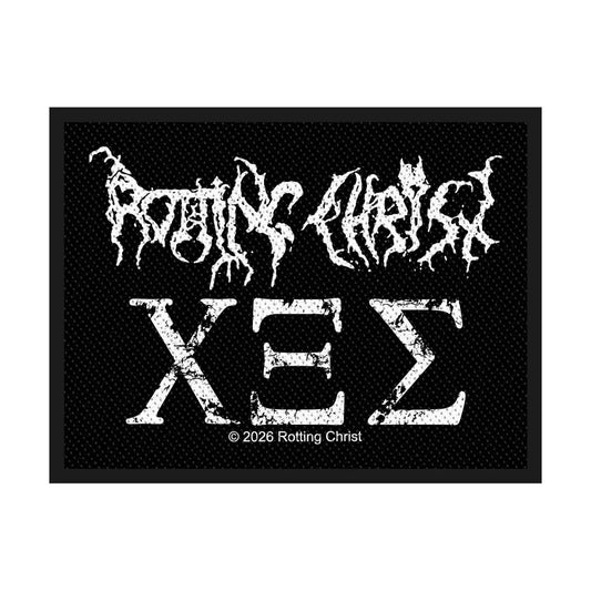 Rotting Christ 666 Woven Patch Front