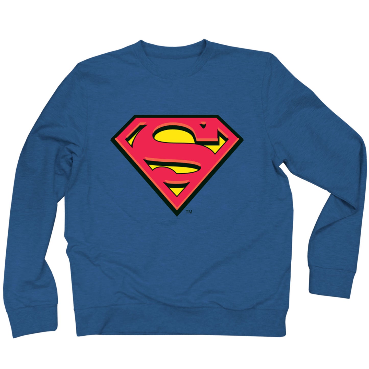 Dc Comics Superman Original Logo Sweatshirt Front