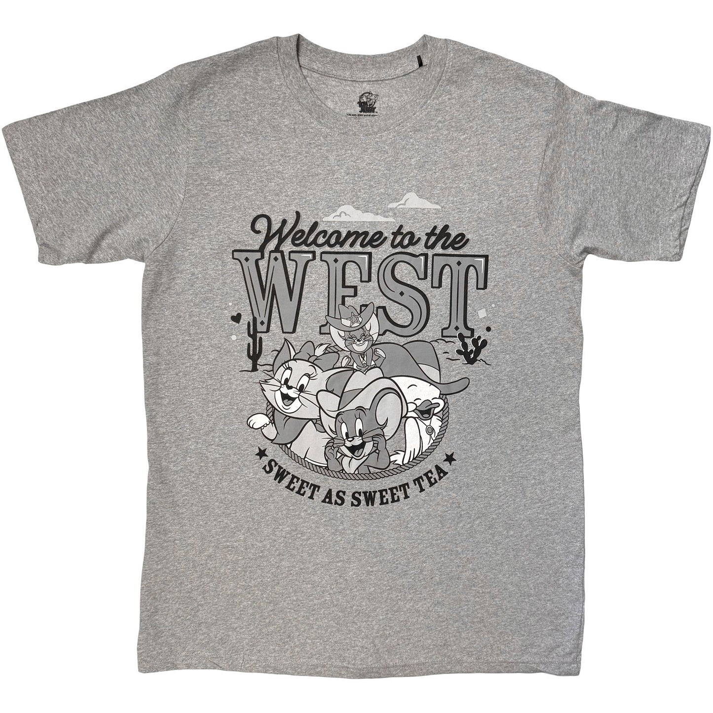 Tom & Jerry Welcome To The West T-shirt Front