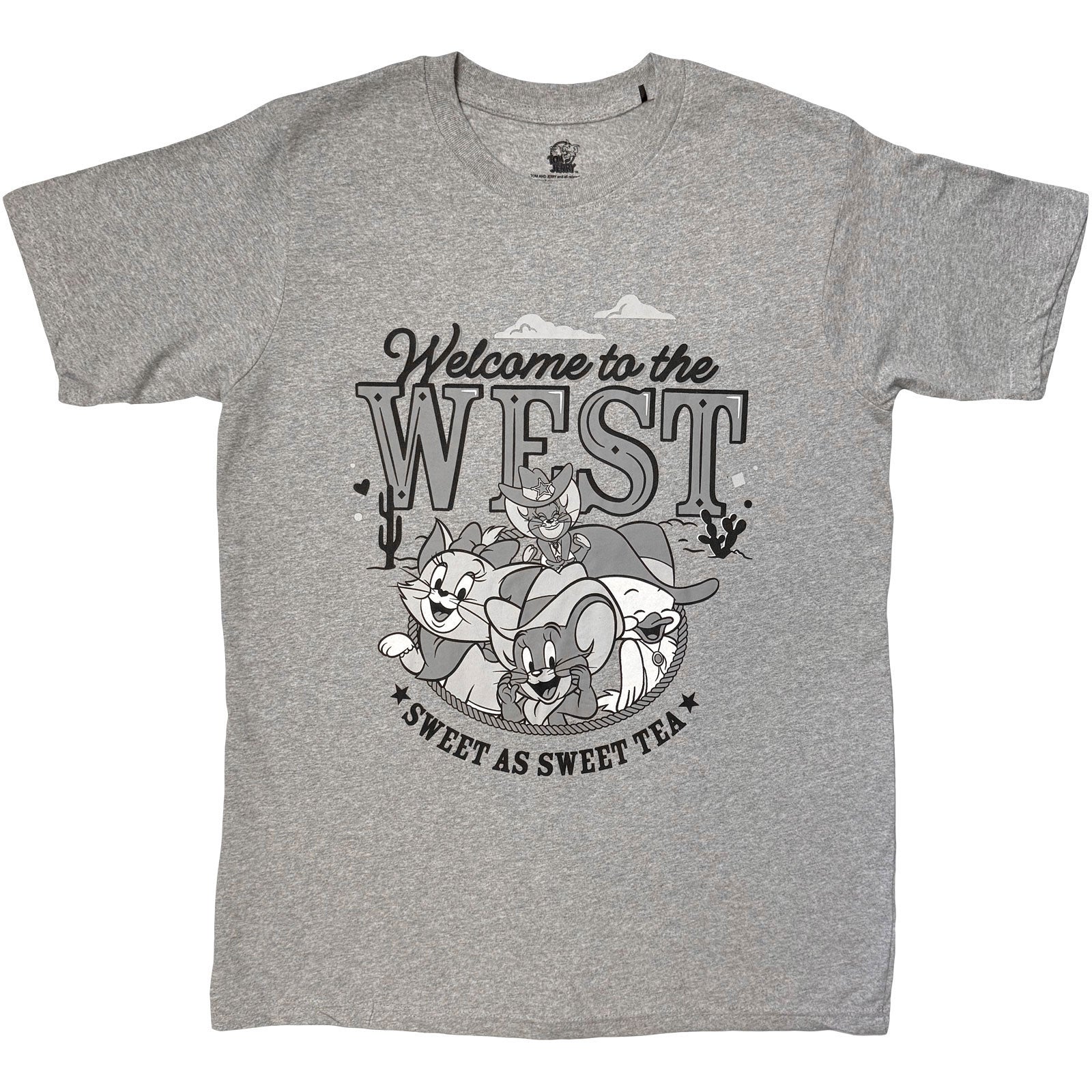 Tom & Jerry Welcome To The West T-shirt Front
