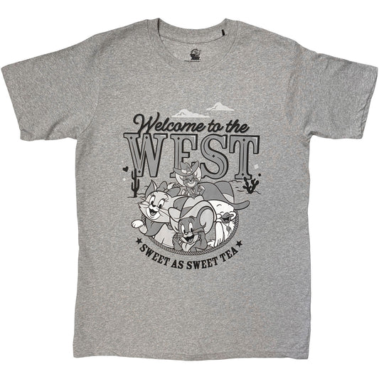 Tom & Jerry Welcome To The West T-shirt Front