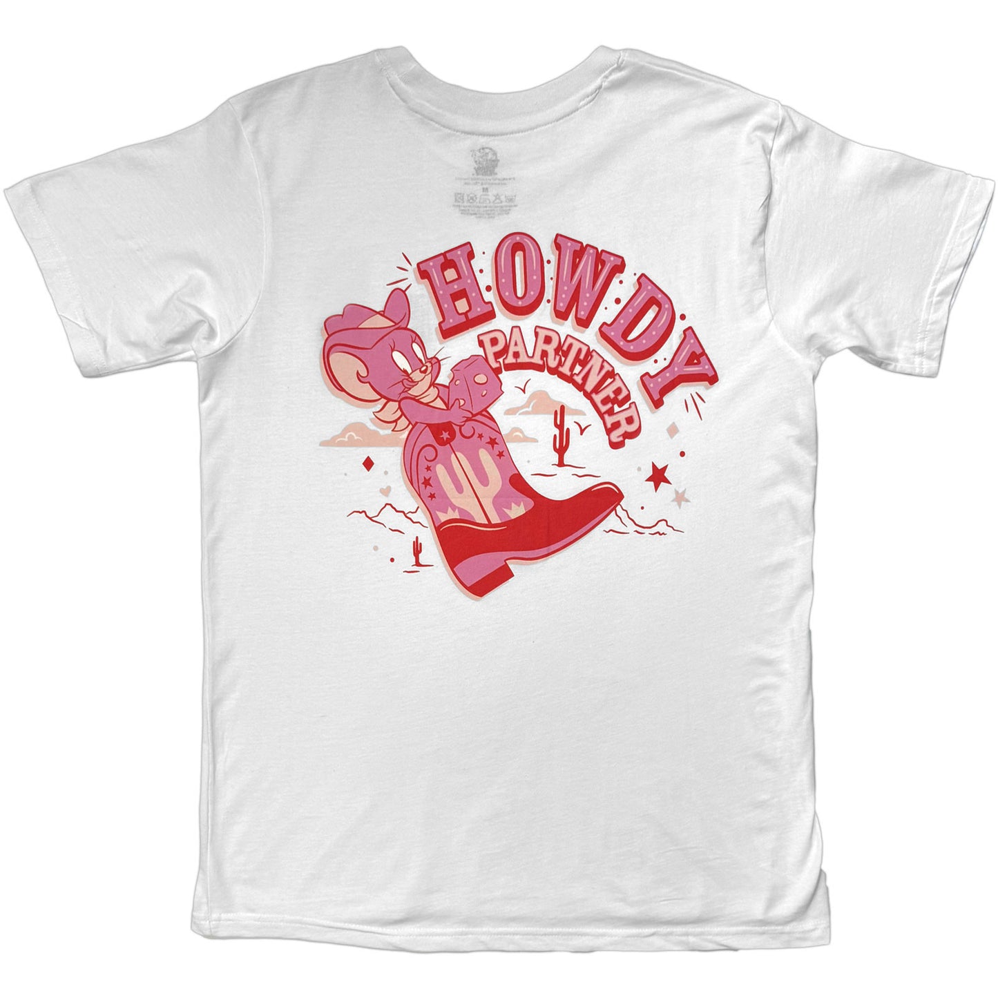 Tom & Jerry Howdy Partner T-shirt Back