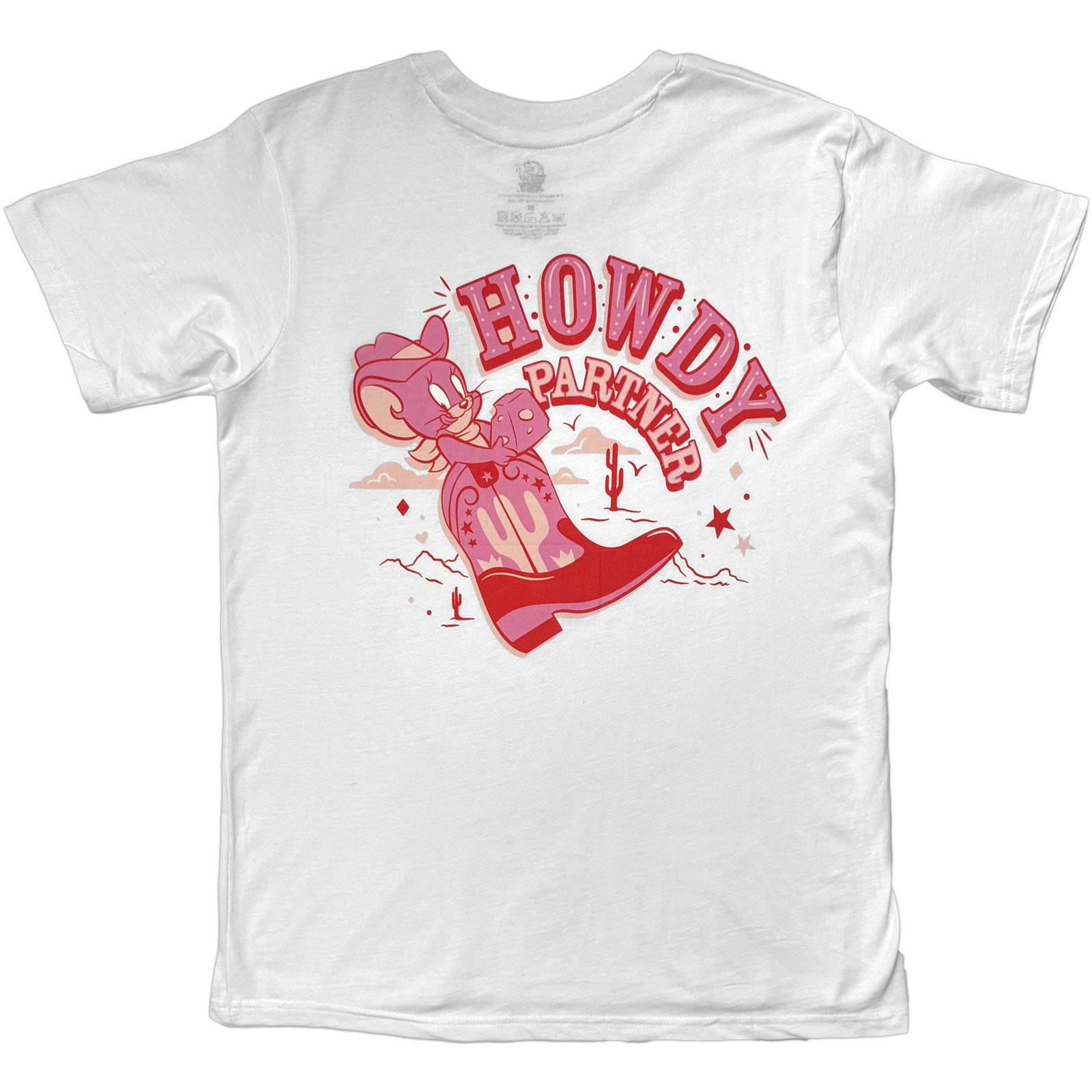 Tom & Jerry Howdy Partner T-shirt Back