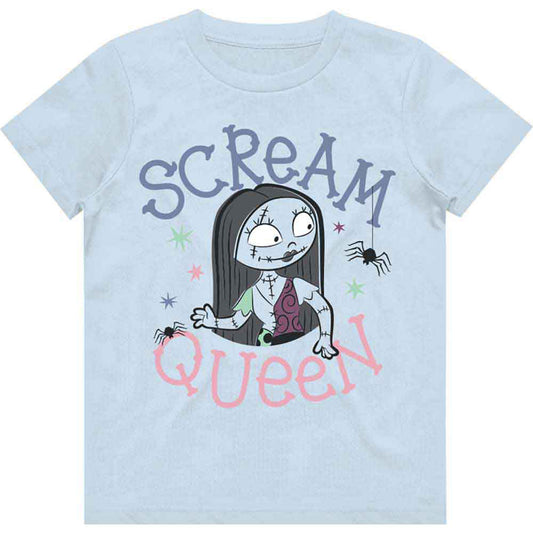Nightmare Before Christmas Scream Queen Childrens T-shirt Front