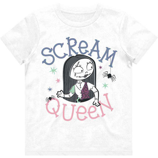 Nightmare Before Christmas Scream Queen Childrens T-shirt Front