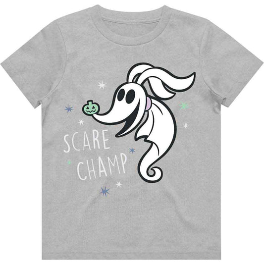 Nightmare Before Christmas Scare Champ Childrens T-shirt Front