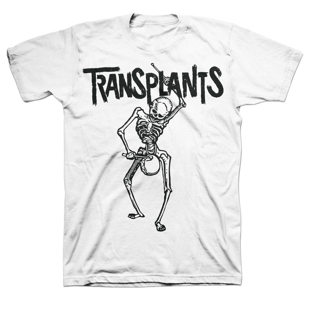 Transplants Skeleton T-shirt Front