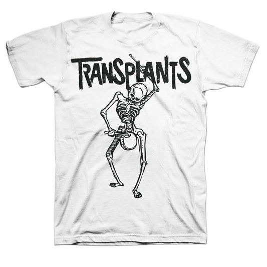 Transplants Skeleton T-shirt Front