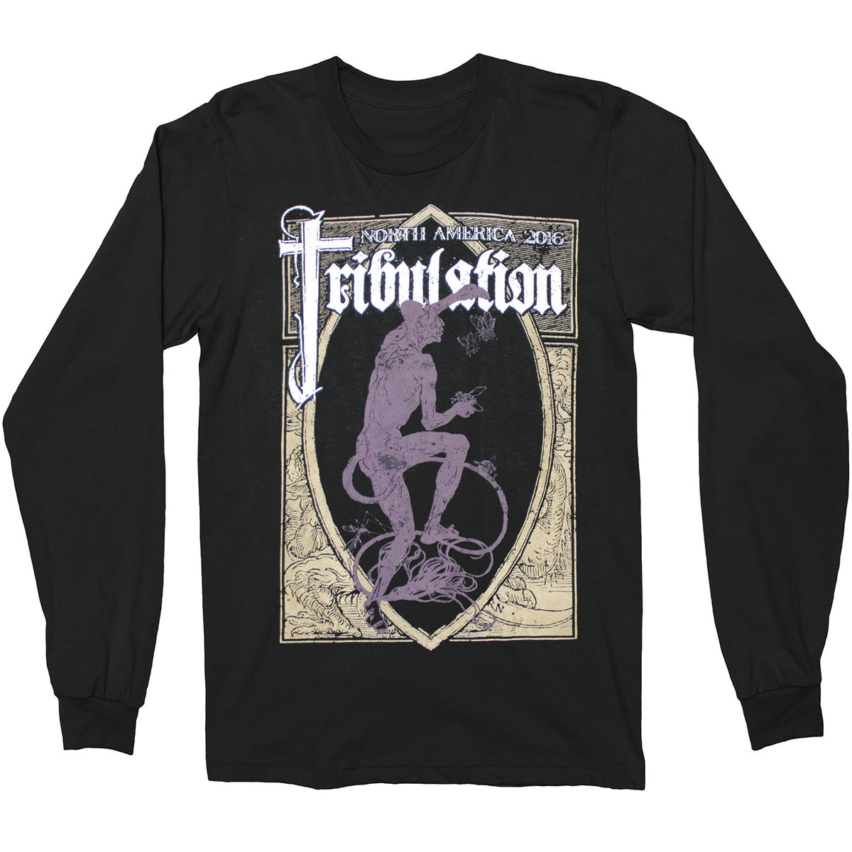 Tribulation 2016 North America Summer Tour T-shirt Front