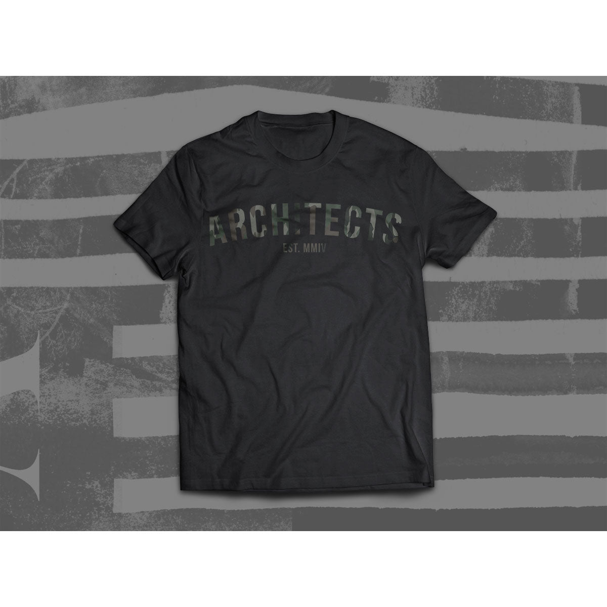 Architects Camo Logo T-shirt Front