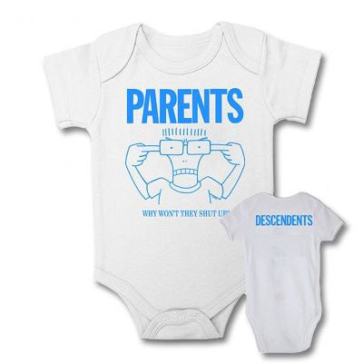 Descendents Parents Bodysuit Front