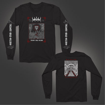 Watain Trident Wolf Eclipse Long Sleeve Front