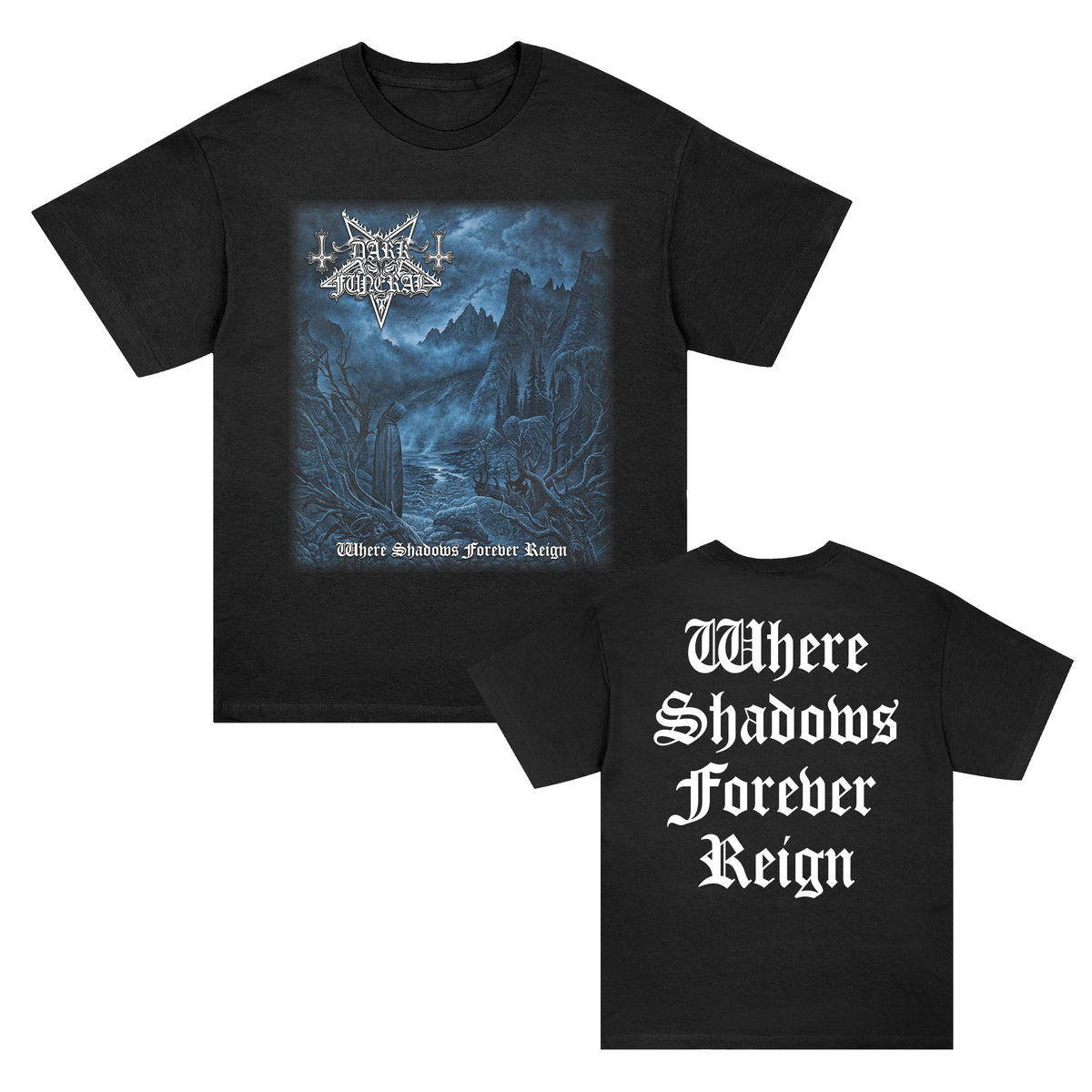 Dark Funeral Where Shadows Forever Reign T-shirt Front
