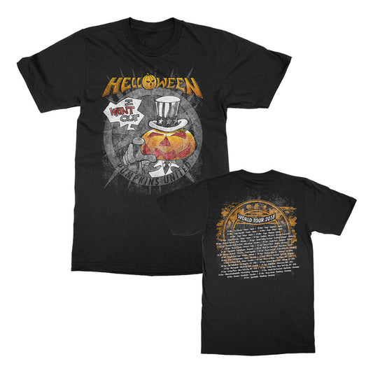 Helloween I Want Out 2018 World Tour T-shirt Front