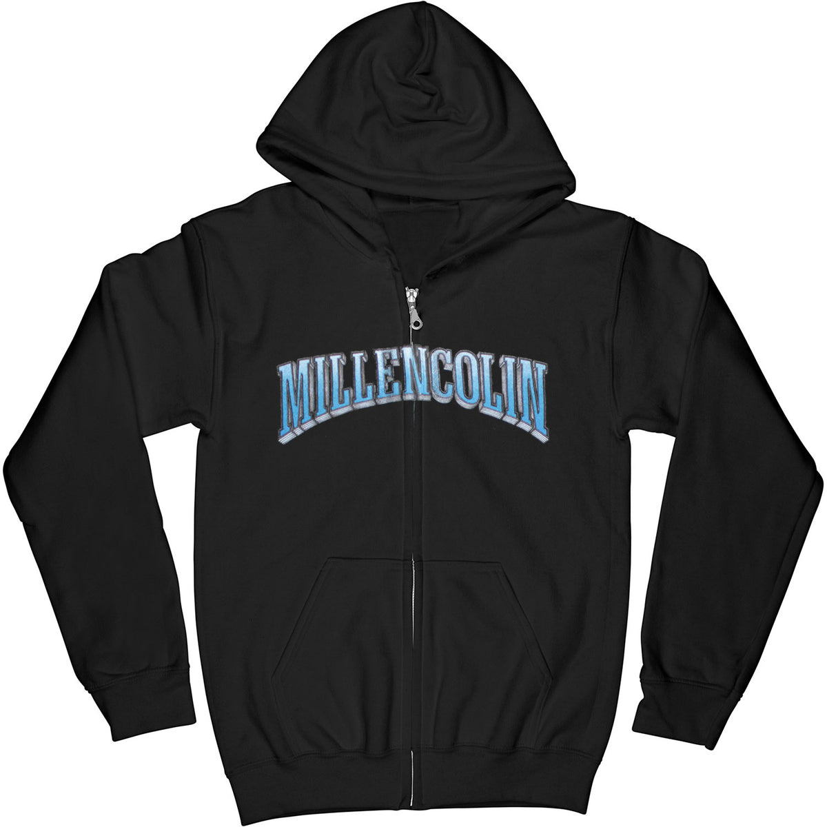 Millencolin SOS Zippered Hooded Sweatshirt Front