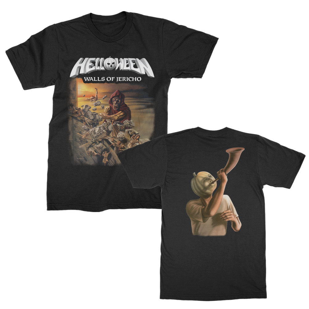 Helloween Walls of Jericho T-shirt Front