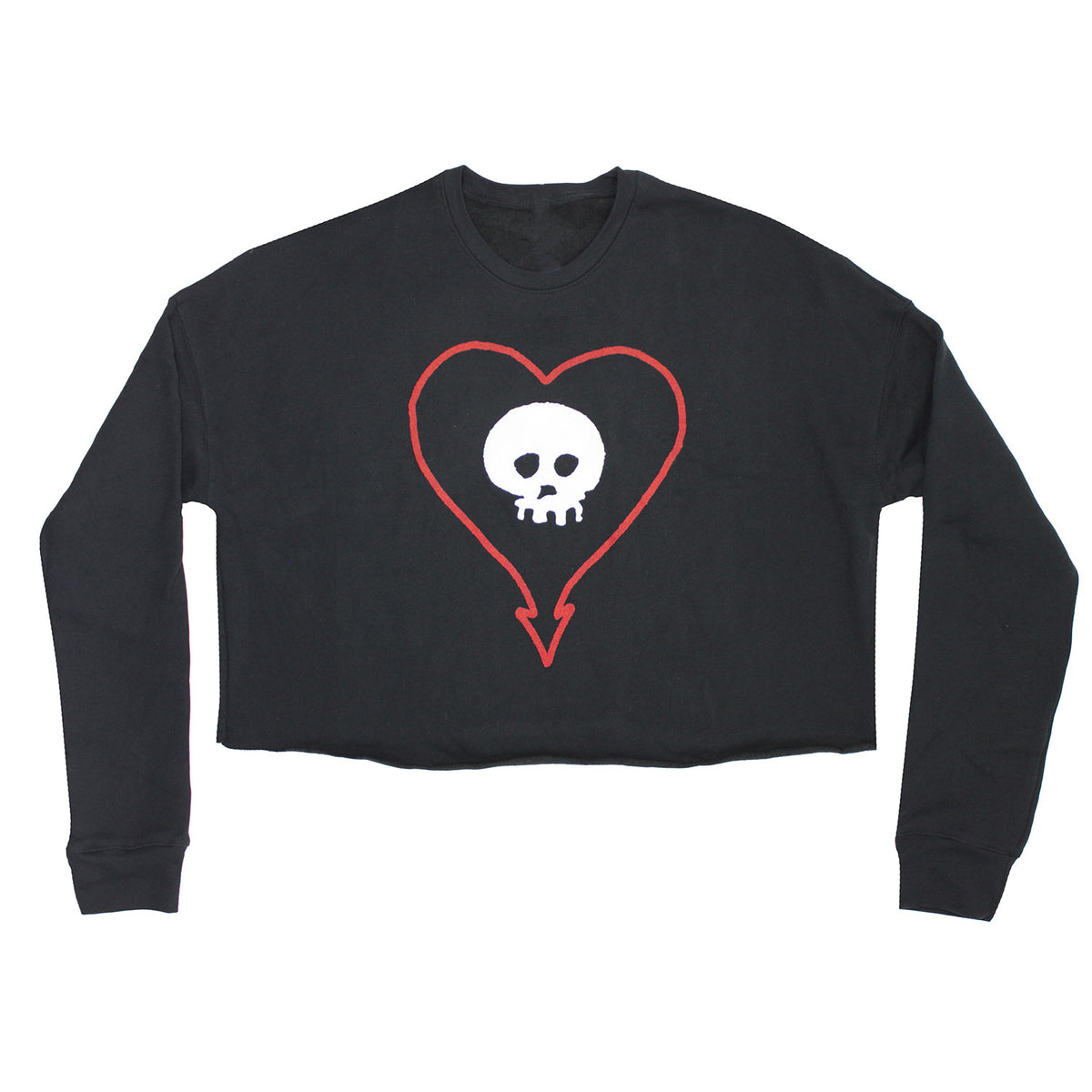 Alkaline Trio Heartskull Girls Jr Sweatshirt Front