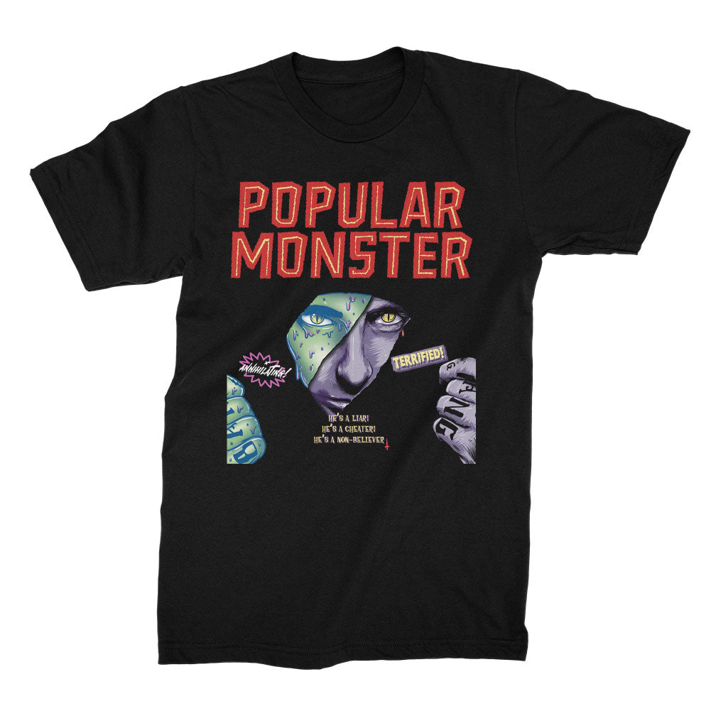 Falling In Reverse Popular Monster T-shirt Front