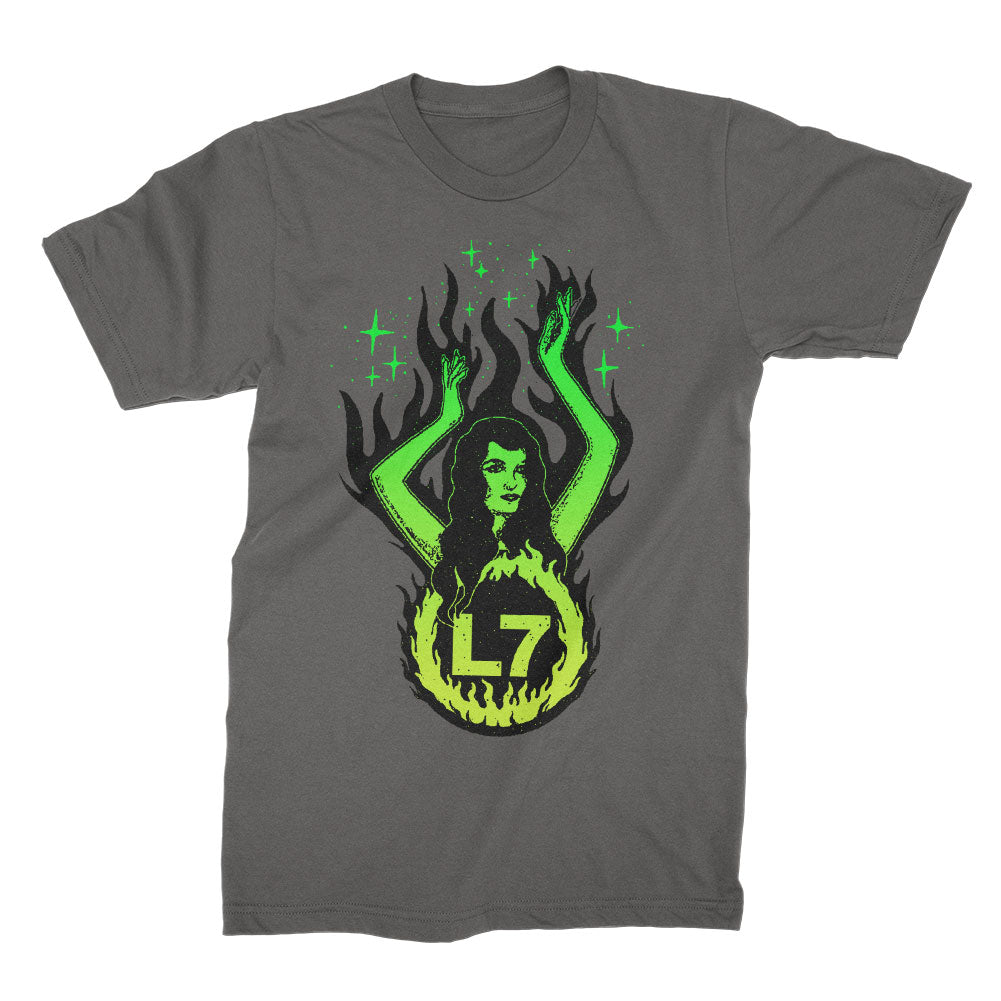 L7 Witchy Burn T-shirt Front