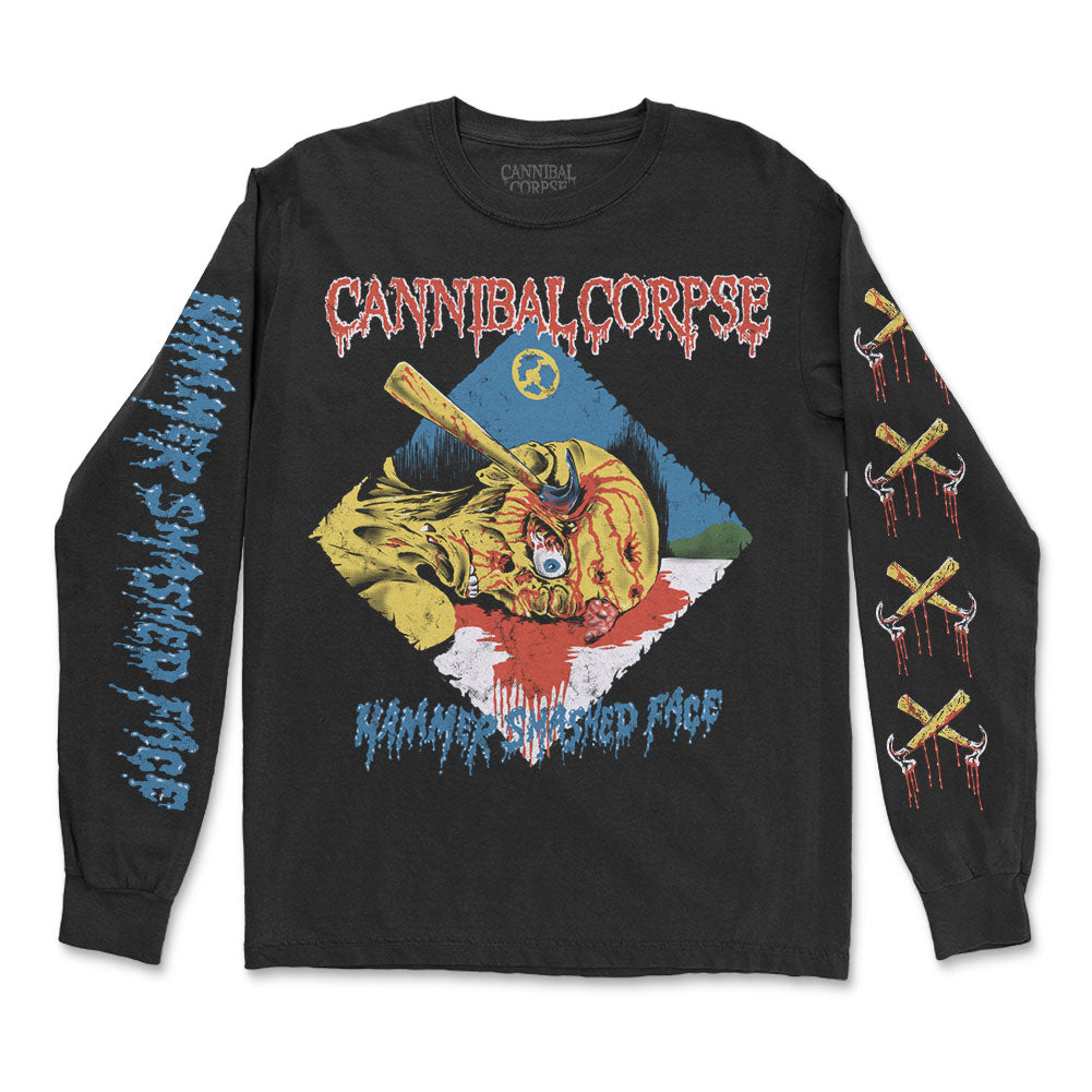 Cannibal Corpse Hammer Smashed Face Long Sleeve Front