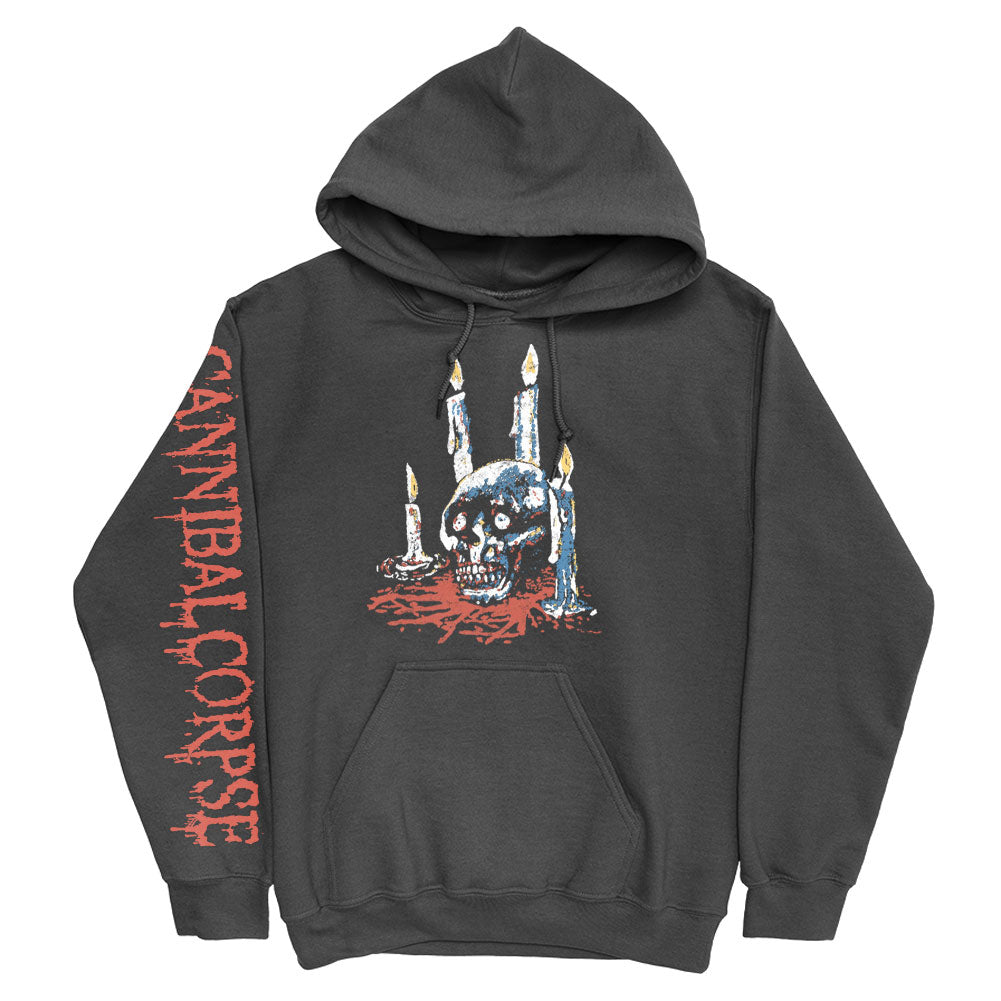 Cannibal Corpse Ritual Candles Hooded Sweatshirt Front