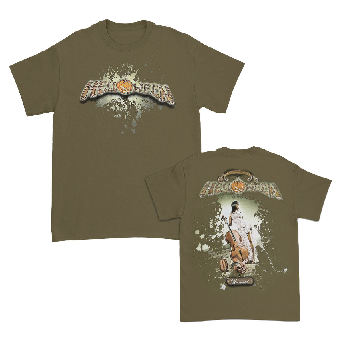 Helloween Unarmed T-shirt Front