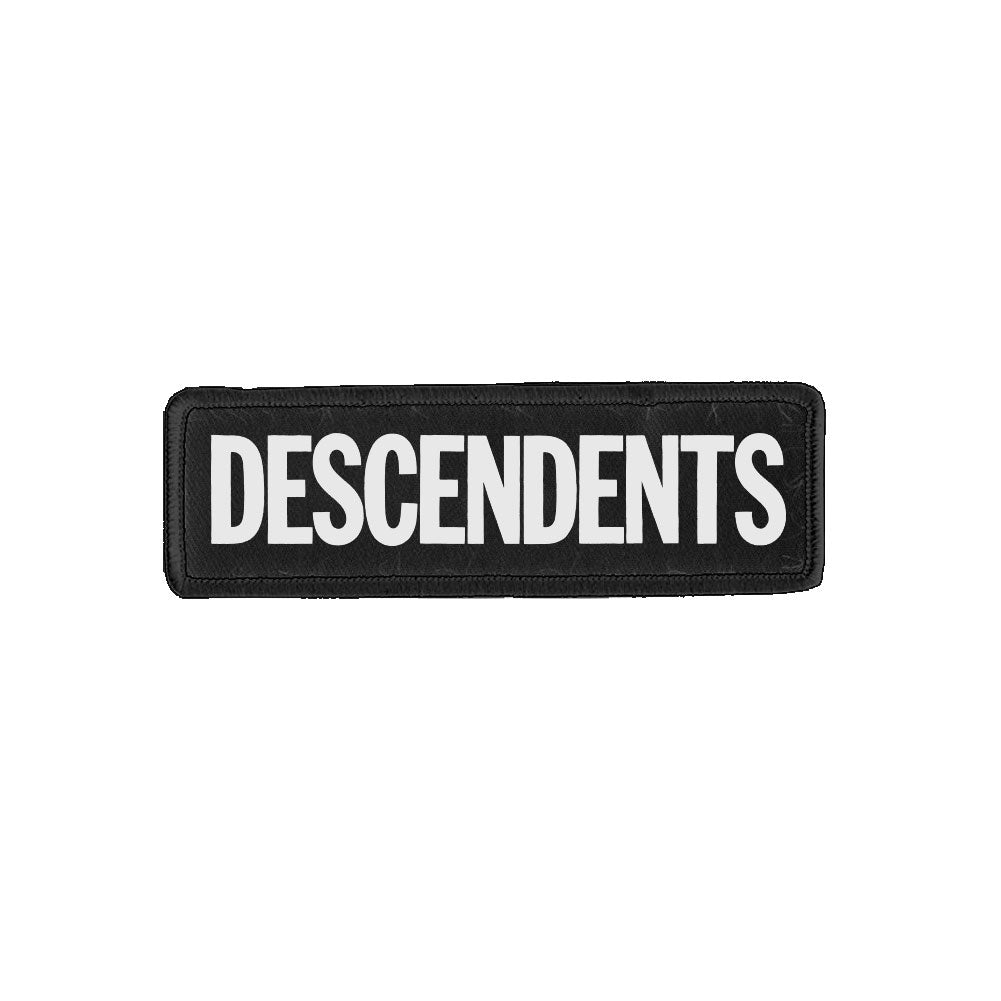 Descendents Logo Embroidered Patch Front